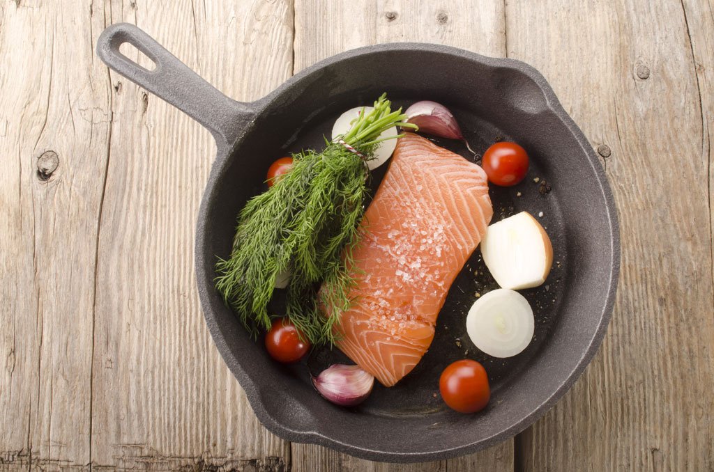 Fett aber gesund: Lachs gehört auf den Speiseplan
