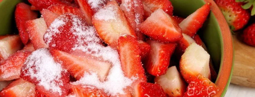 Pestizide auf Erdbeeren